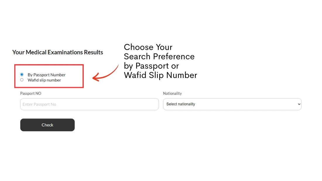 Choose Your Search Preference