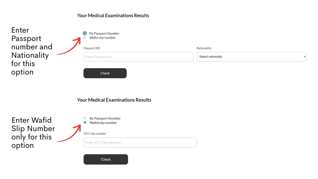 Enter Required Details